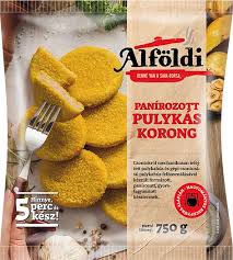Alföldi Panírozott pulykás korong 750g