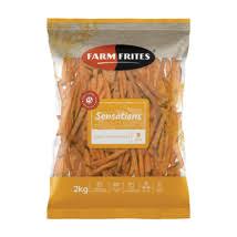 FARM FRITES édesburgonya hasáb (9x9 mm) 2 kg