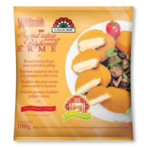 GALLICOOP Sajttal töltött pulykamellérme 1000g