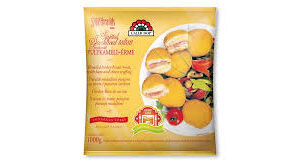 Gallocoop Sajttal, sonkával töltött panírozott pulykamell-érme 125g/db