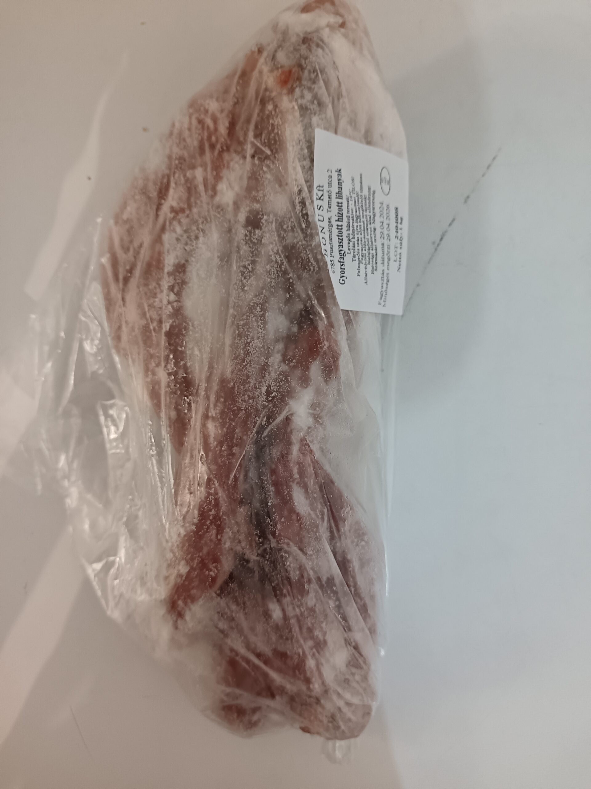 Gyorsfagyasztott libanyak 1kg