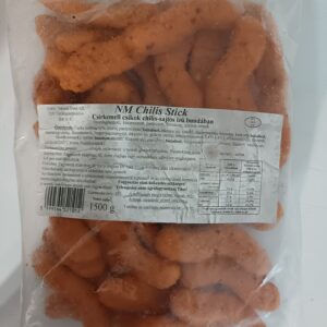 Panírozot Chilis-sajtos Csirkemell csíkok 1,5kg