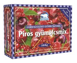 Piros gyümölcsmix 300g