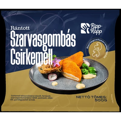 RIPP-ROPP Gourmet Szarvasgombás panírozott csirkemell 500g
