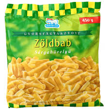 Sárgahüvelyű zöldbab 450g