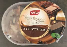 Anita Cafe morani 3 csokis fagylalt 900ml