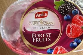 Anita Cafe morani Erdei gyümölcsös fagylalt 900ml