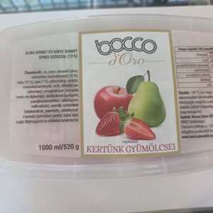 Bocco Doro Kertünk gyümölcse sorbet 1000ml